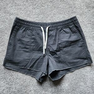 Vuori Charcoal Gray Ripstop Shorts
